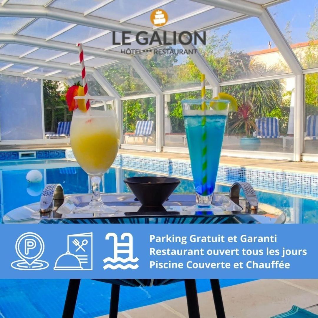 Le Galion Hotel Et Restaurant Canet Plage - Logis Exterior photo